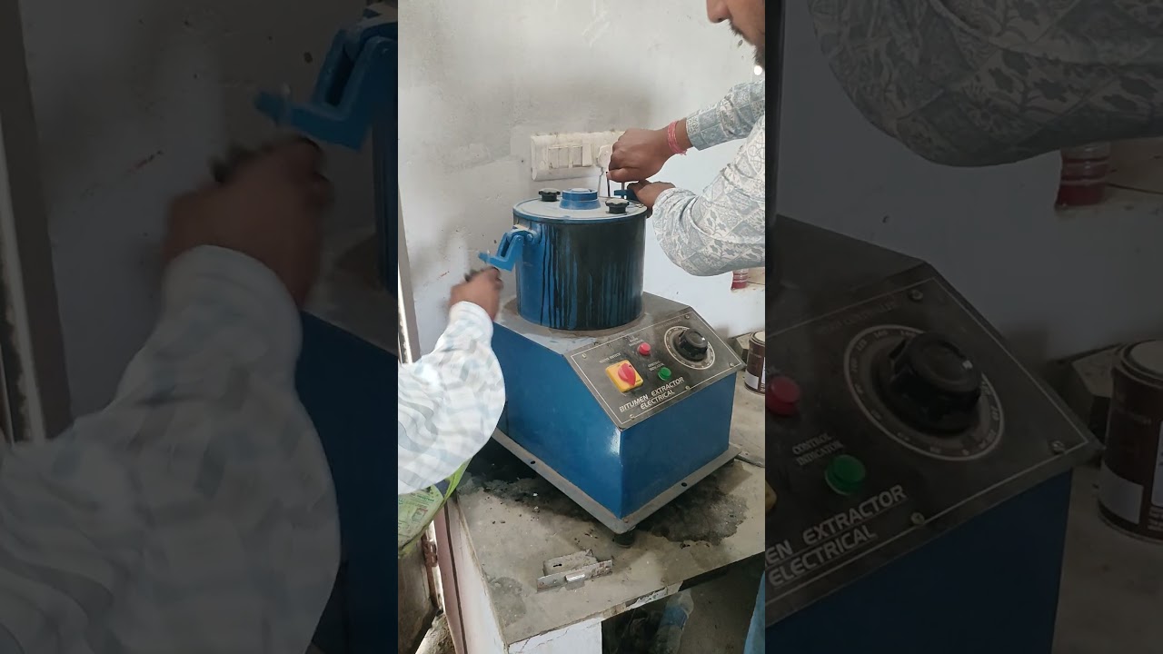 Road Bitumen Test 💯 DBM testing in lab 🔥😍👌#shortvideo #testing #bitumen