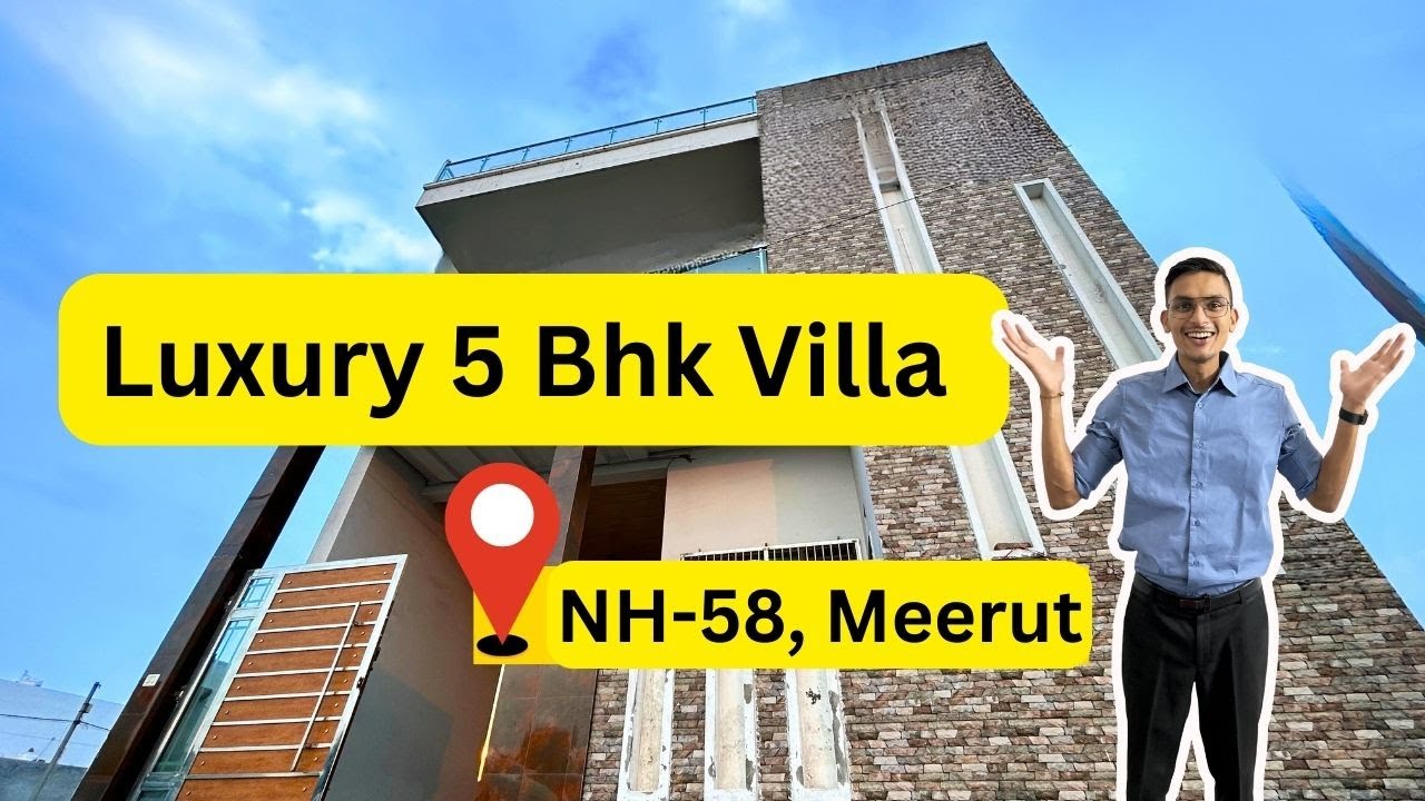 5 Bhk Villa in Meerut | NH-58 | MDA Approved  | Kothi ,Plot In Meerut | Meerut Property Bazar