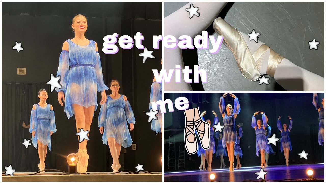 Meu primeiro espetáculo de ballet - Make, cabelo e dança