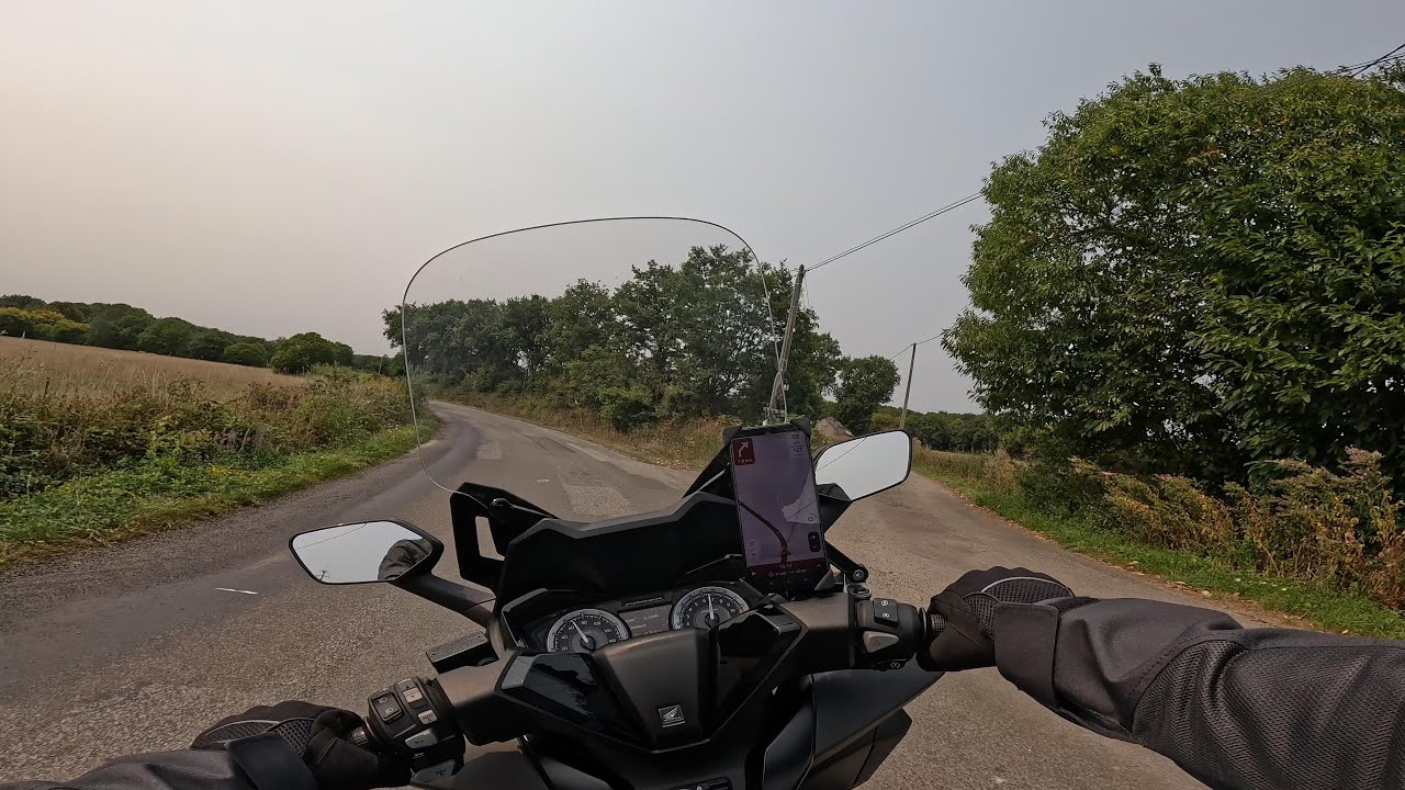 Road trip Forza 125 Ep 09 - Test navigateur 68° (68 degrés)