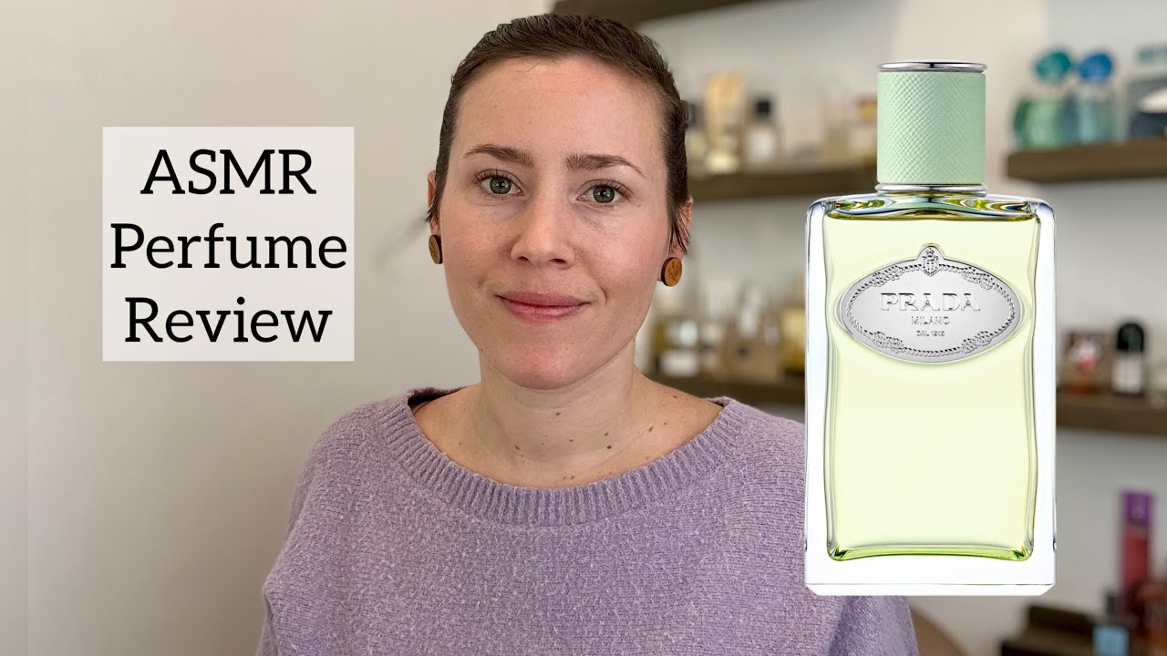 Обзор парфюма ASMR — Prada Infusion d'Iris — Glass Tapping & Soft Spoken