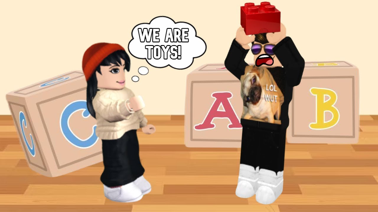 МЫ СТАЛИ ИГРУШКАМИ В ROBLOX &mdash; ИГРАЕМ С АЛЕКСОЙ #7