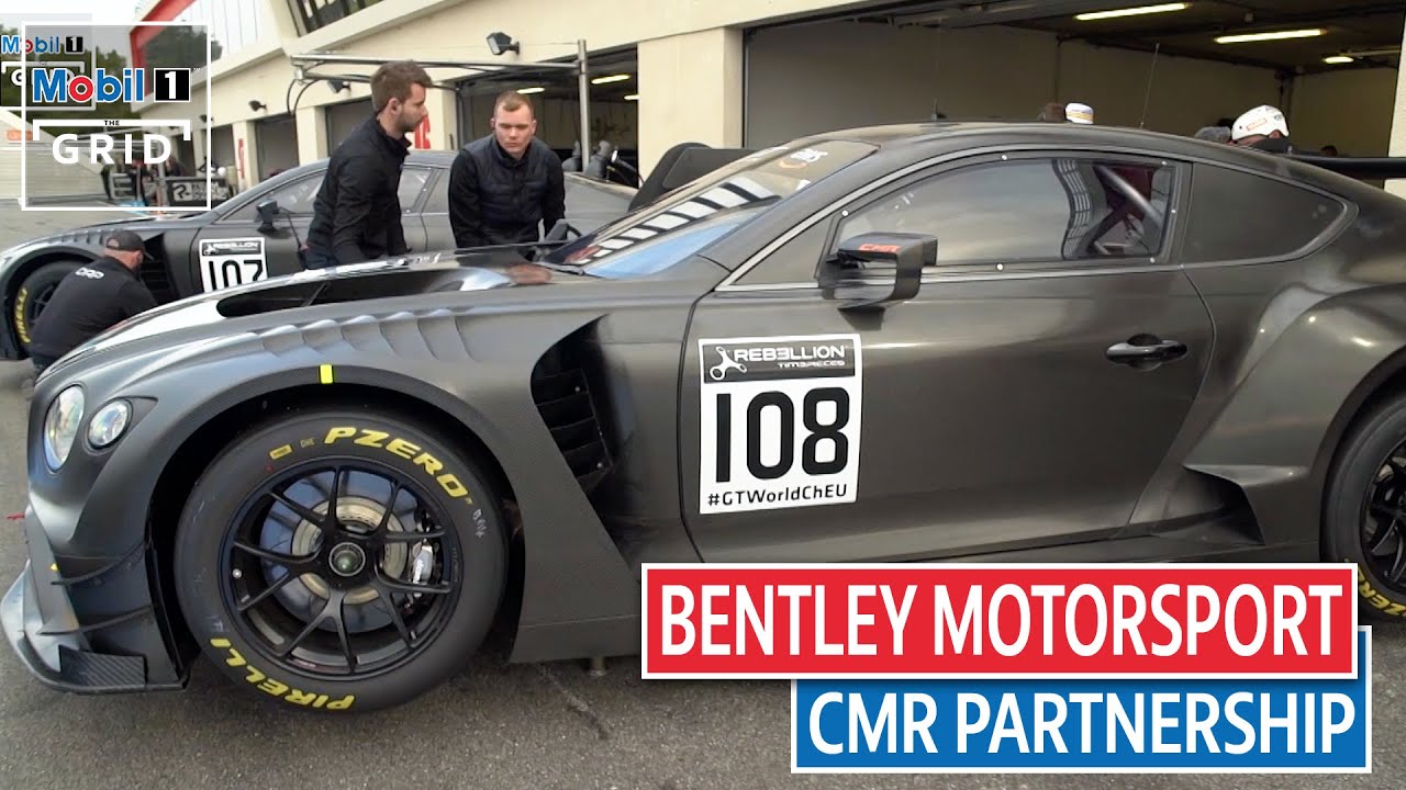 Testing the Continental GT3 with Bentley's Newest Partner - CMR | Mobil 1 The Grid