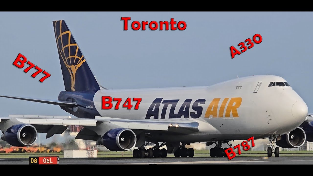 Toronto Pearson YYZ - B747 - B777 - A330 and more