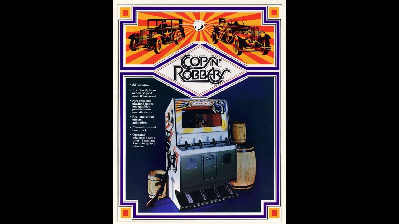 Cops N' Robbers - Atari 1976 Video Game Walk-through