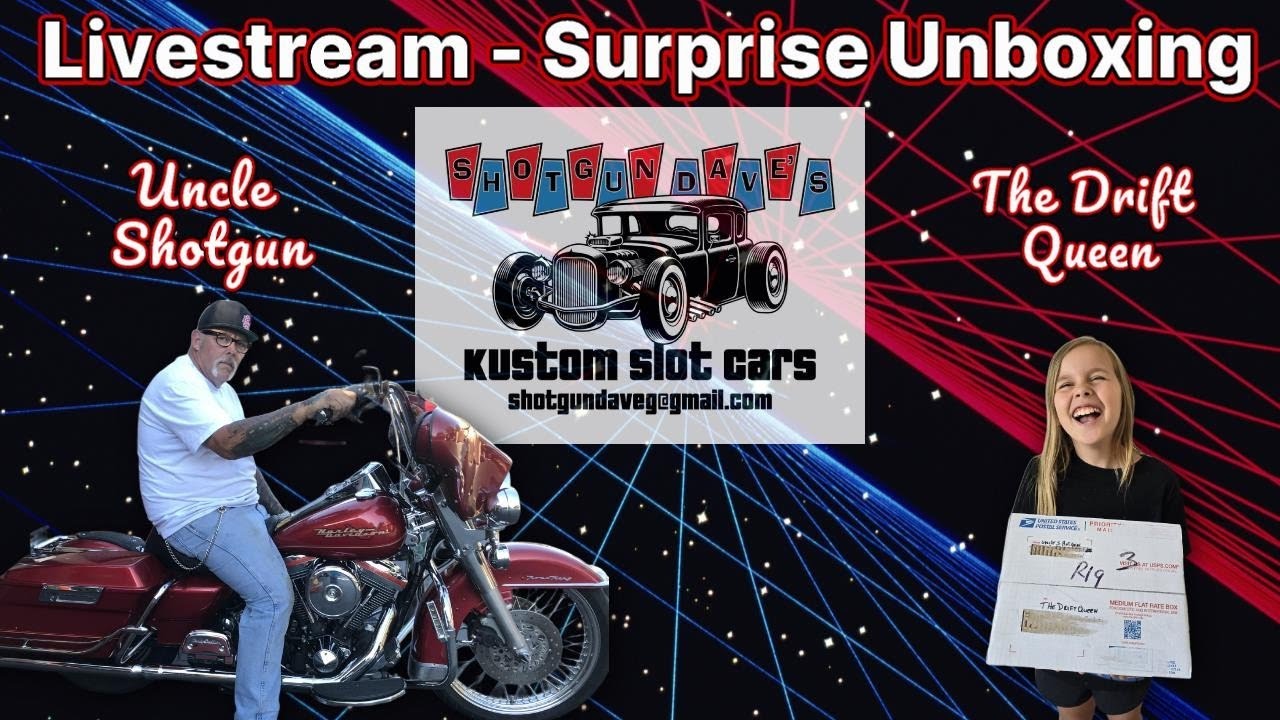 Livestream - Surprise Unboxing from Shotgun Dave