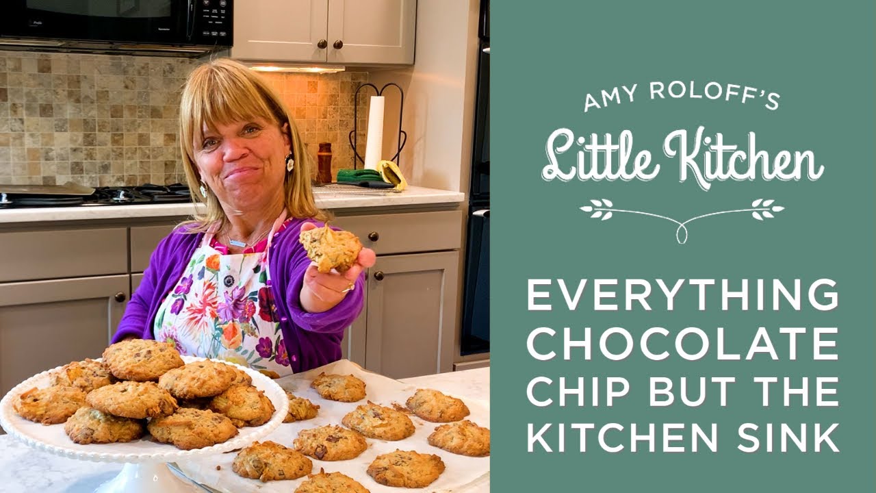 Chocolate Chunk Cookies with Everything but the Kitchen Sink  | Amy Roloff's Little Kitchen