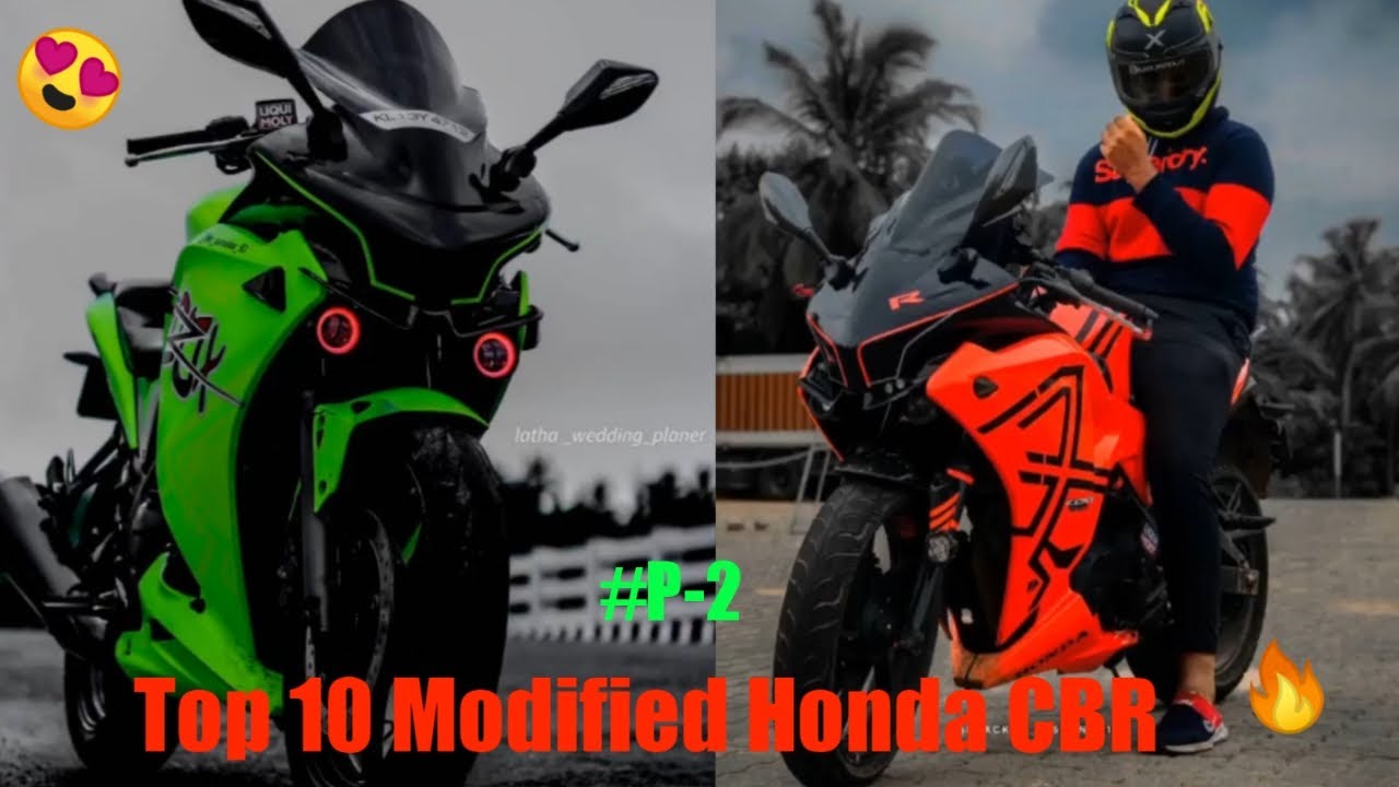 Top 10 amazing wrapped and modified HONDA CBR 250/150 
