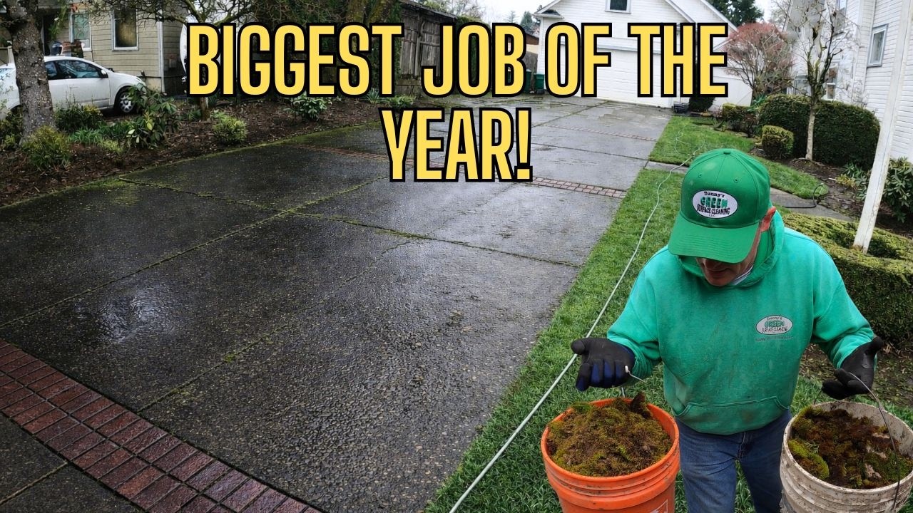 Biggest Job Of The Year! Brilliant Before & After, #asmr, #satisfying, #powerwashing,