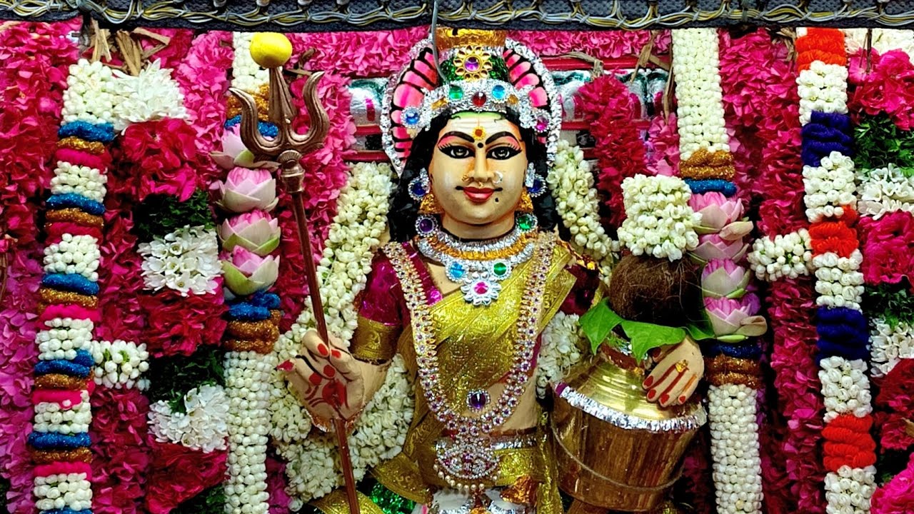 தங்க மாரியம்மன் கோவில் கொடை விழா-செங்கோட்டை