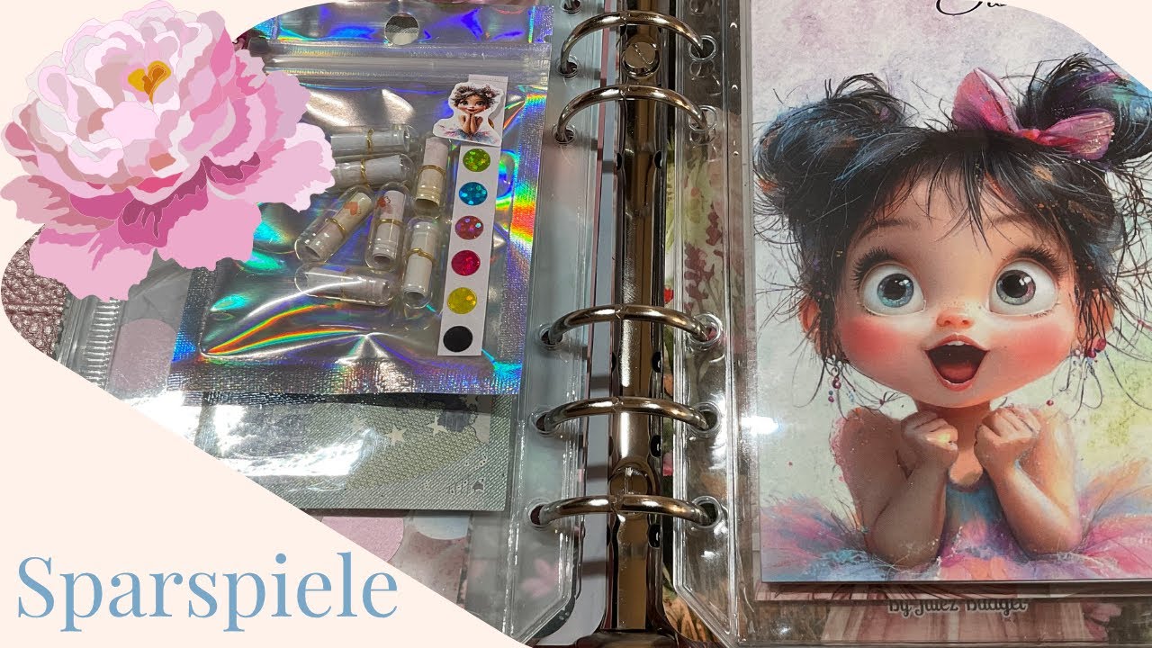 🌸 Sparspiele 1. Woche | April 2026 | Teil 2| 🌸Sparen mit der Umschlagmethode | Finanzen ganz einfach