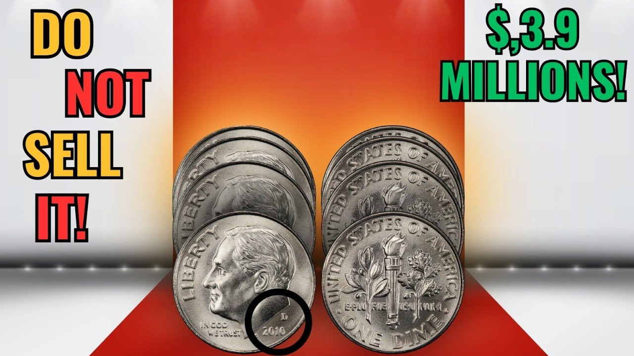 Dime 2010 D Liberty w obiegu! Drogie monety Roosevelt Dime!