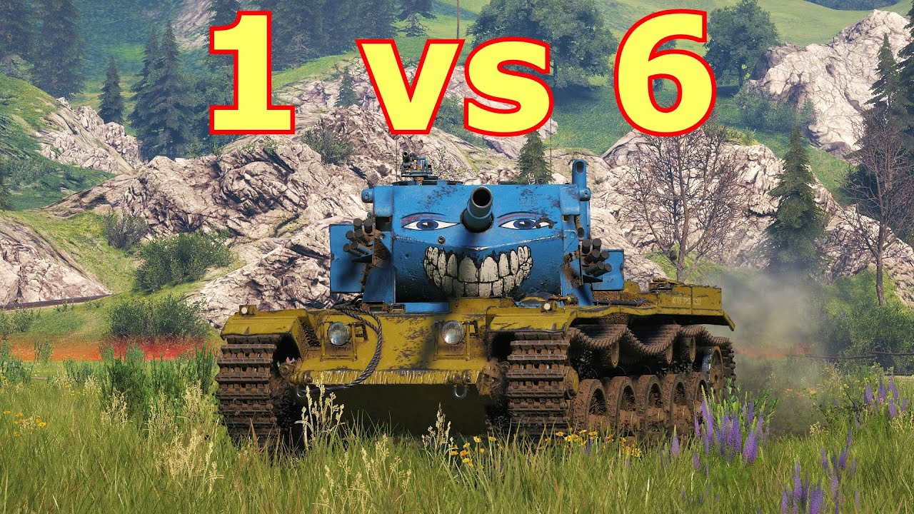 World of Tanks Cobra - 1 vs 6.