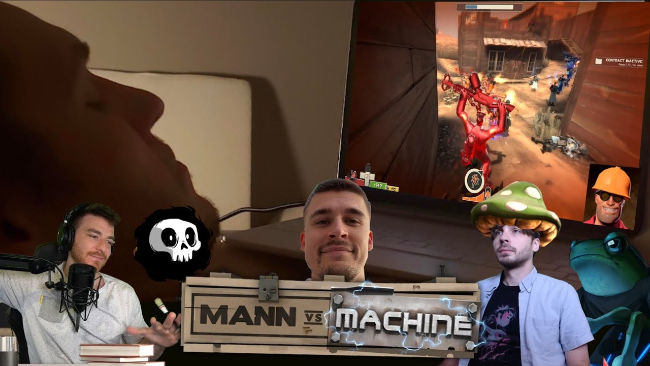 Multi-POV Jerma's TF2 MvM Adventure with Friends