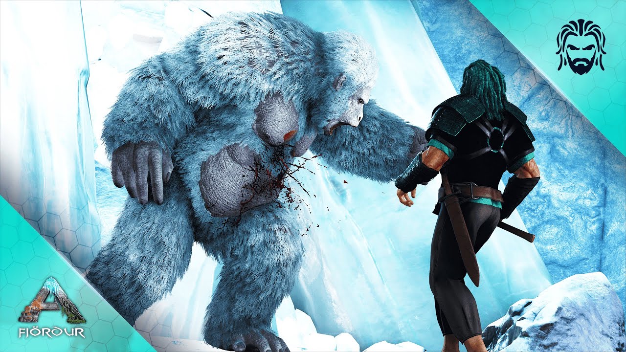Exploring A Frozen Fortress Filled With Yetis! - ARK Survival Evolved [Fjordur E22]