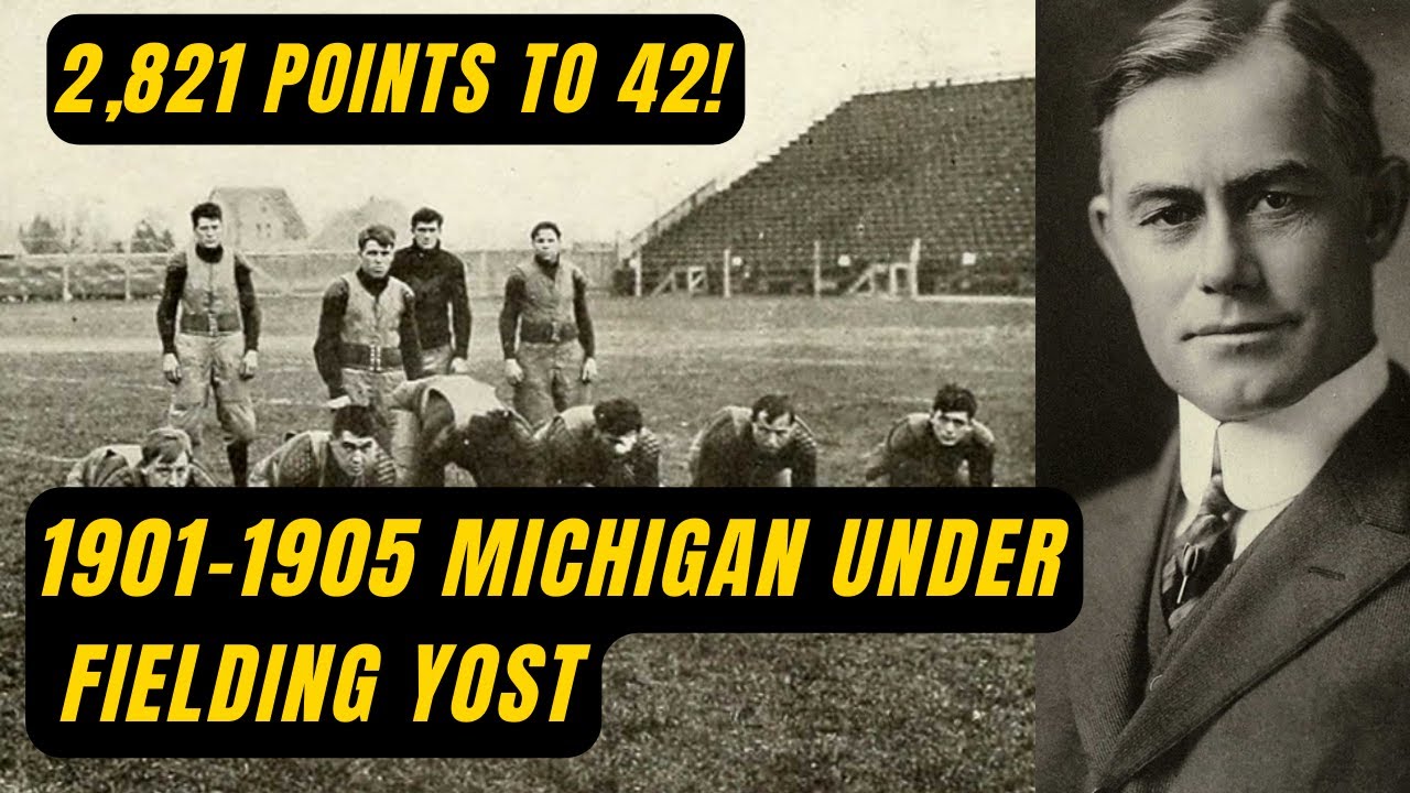 Филдинг Йост и удивительные футбольные команды Мичигана «Point A Minute» 1901–1905 гг.