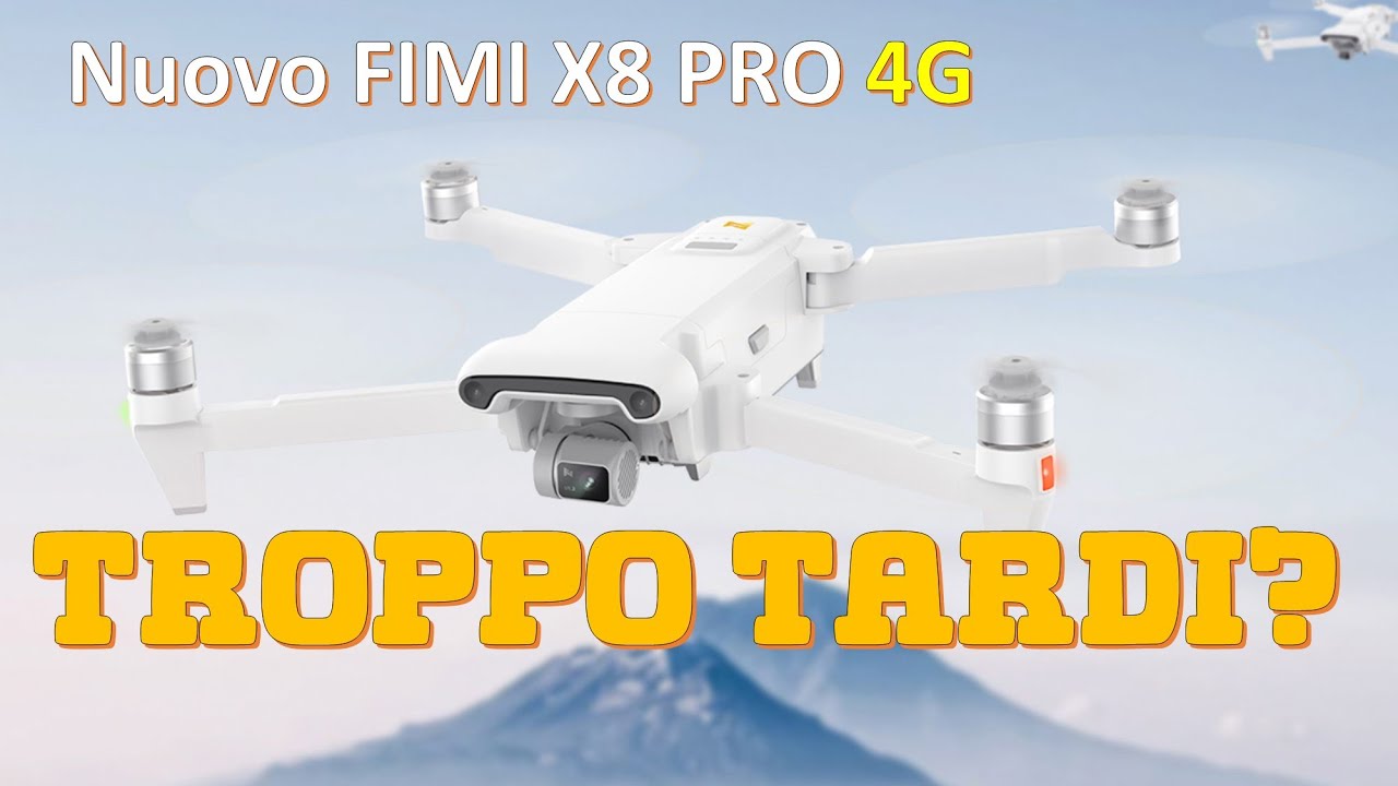 Ecco il nuovo drone FIMI X8 PRO con modulo 4G. Interessante, se non fosse che...