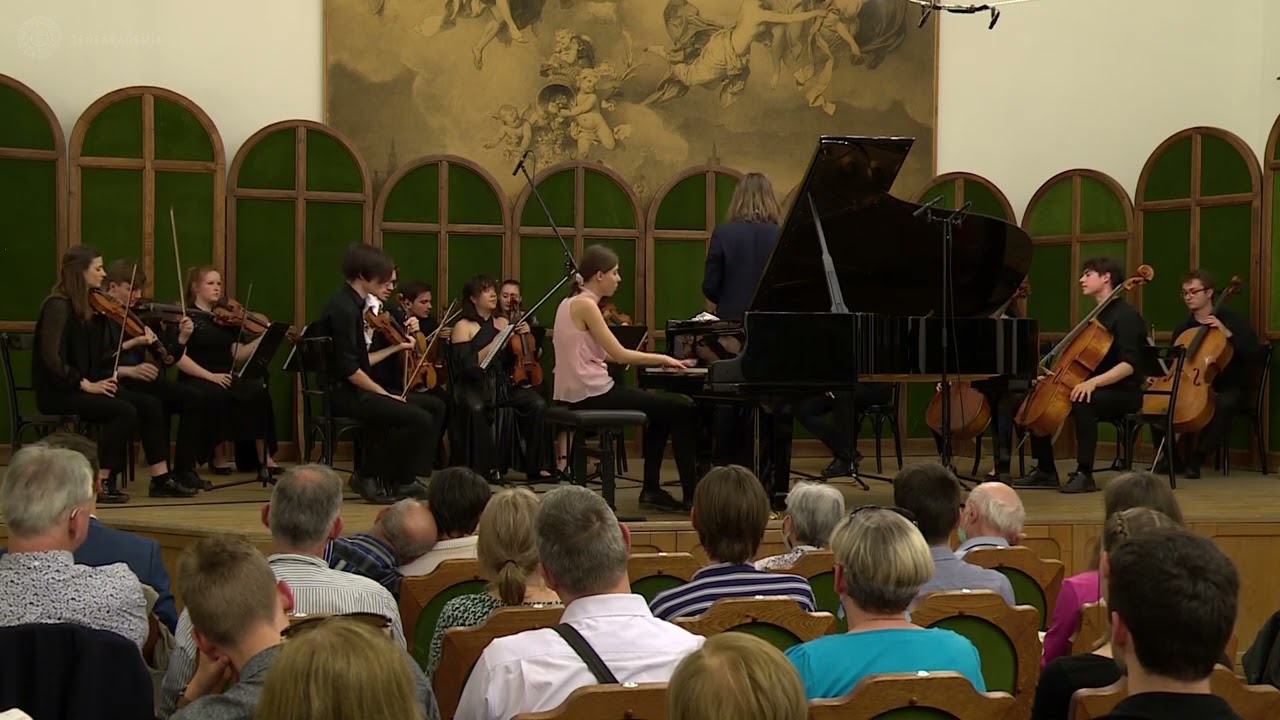 Mozart: Piano Concerto K. 415 no.13 in C major- Katalin Gál