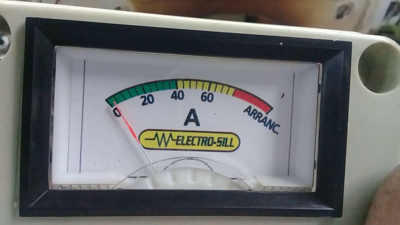 Reparacion de cargador de bateria (instalacion de amperimetro)