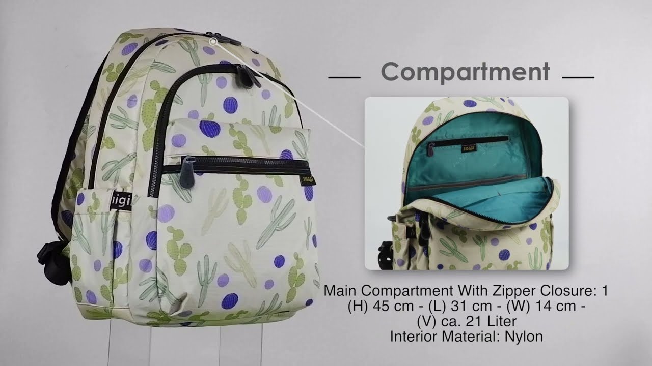 MOIS DE MARS BAGS - Minigirl Series - FOXI - Backpack - Anatomy Video II