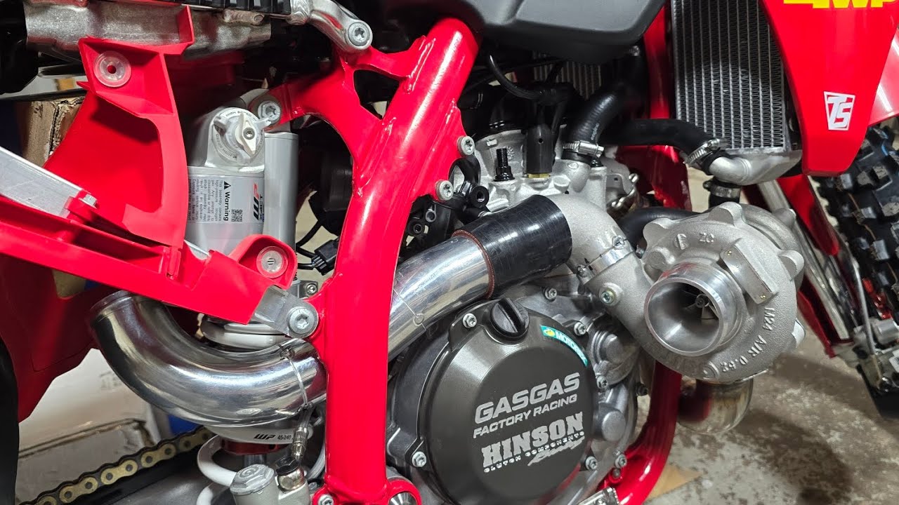 Turbo 2025 Gasgas 450 Factory Edition pt.2 : The Turbo Kit