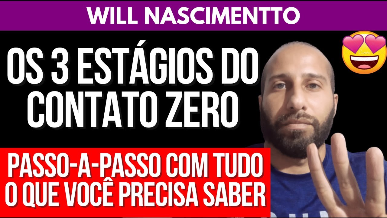 OS 3 ESTÁGIOS DO CONTATO ZERO | Will Nascimentto