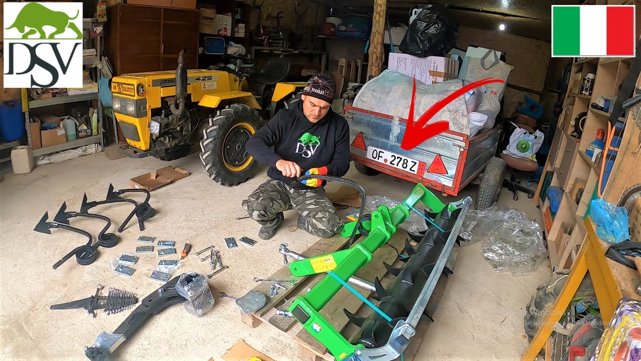 Tavalug pentru Scarificator - Prezentare Utilaje Agricole DSV Italia
