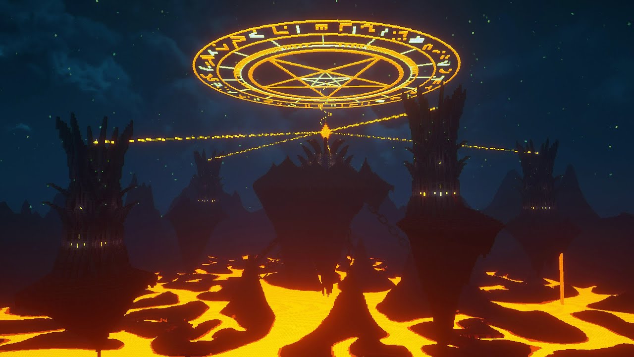 Epic Minecraft TIMELAPSE - The Heart of Hell