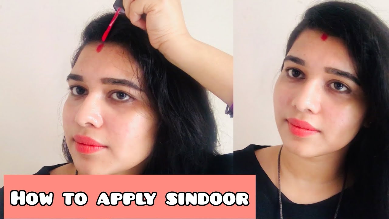 3 Different ways to apply sindoor | how to look beautiful