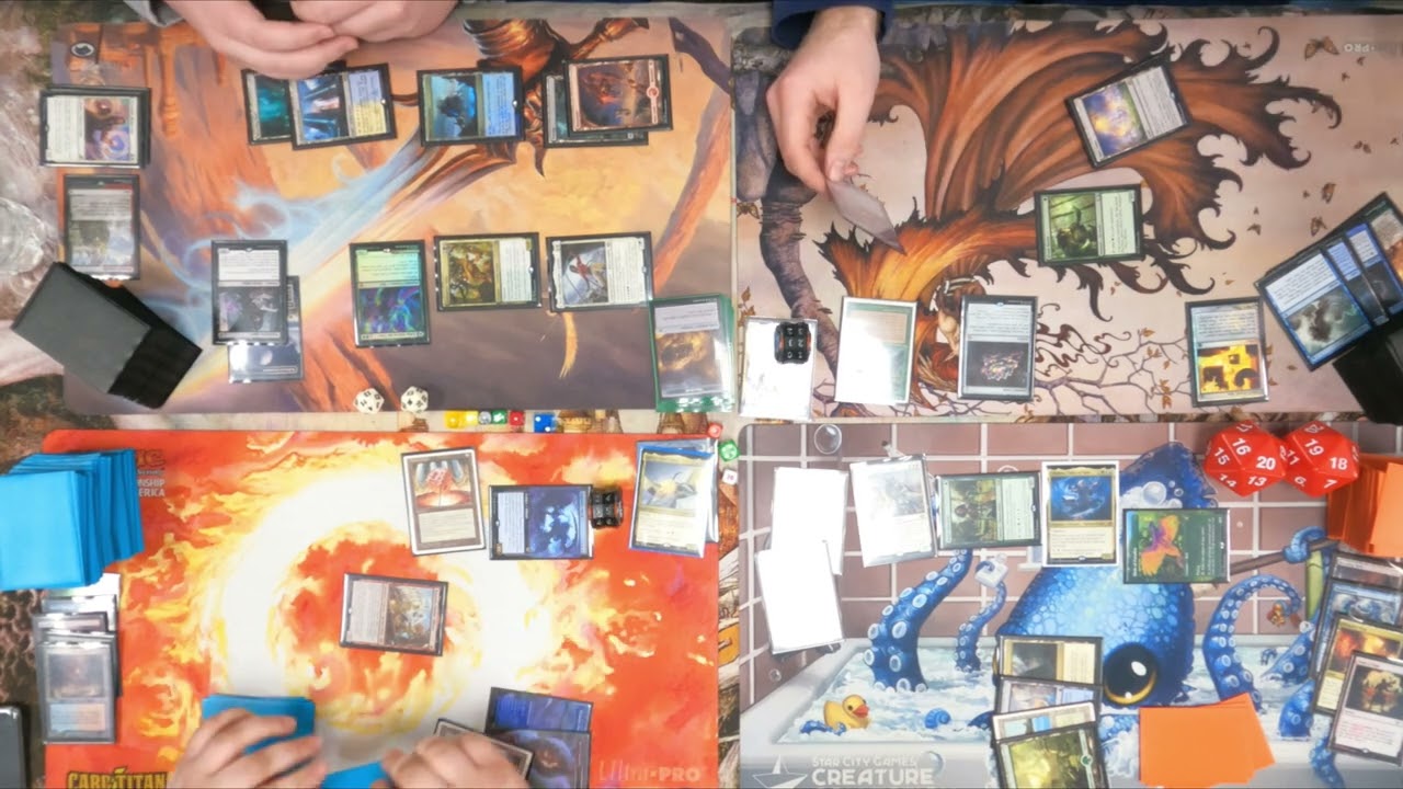 |CEDH gameplay| Chulane vs Kykar, Wind's Fury vs Sisay, Weatherlight Captain vs Grolnok