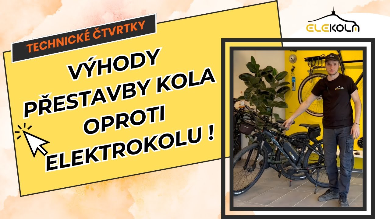 ⭐️ VÝHODY PŘESTAVBY KOLA, OPROTI NOVÉMU ELEKTROKOLU.