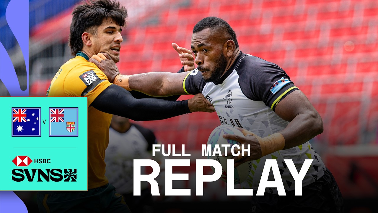 They were just TOO STRONG 💪 | Australia v Fiji | HSBC SVNS New York 2026 | Full Match Replay