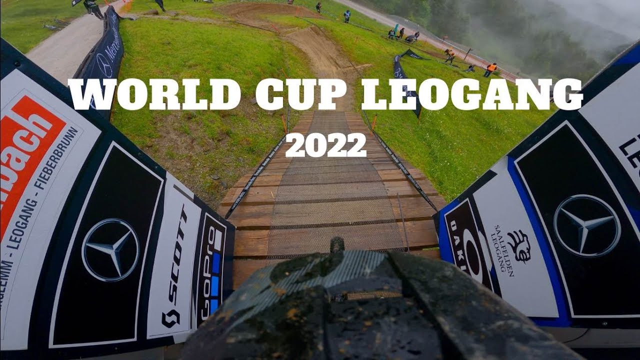 Downhill WORLD CUP Leogang 2022 | WC Vlog #1 | Leo Freund