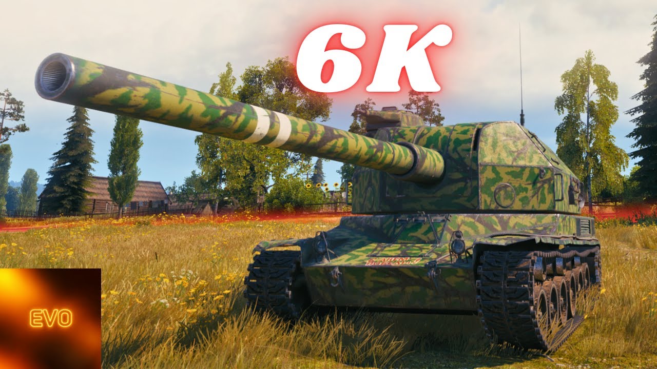 B-C 155 58 Arty 6K  Damage & T92 HMC  6K Damage   World of Tanks