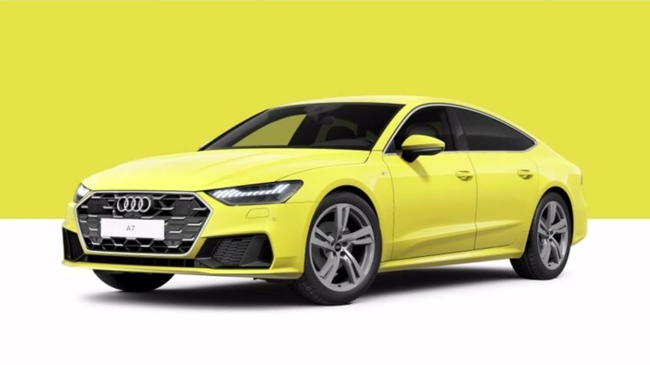 THE 2024 AUDI A7 COLORS