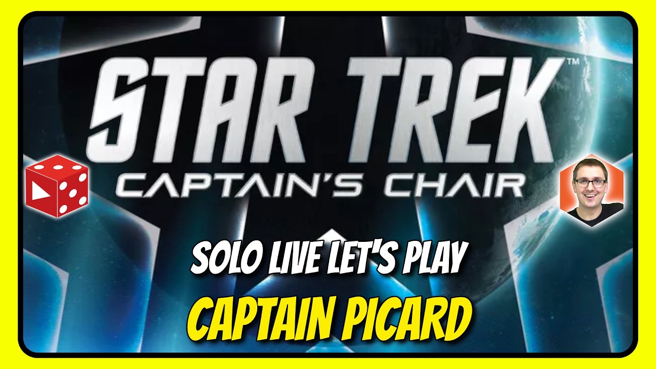 Star Trek Captain's Chair: Captain Picard - Solo Live Let's Play