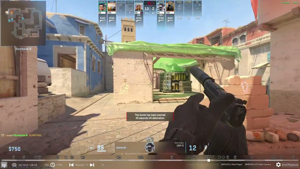 sKeletoN USP ACE vs cheating kebabs