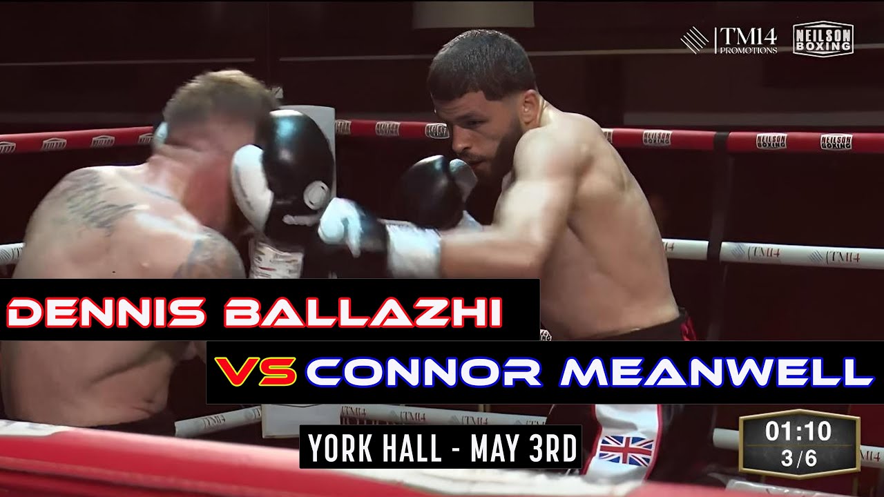 🔥Armis (Dennis) Ballazhi Vs Connor Meanwell 🔥     🎥Full Fight 🥊