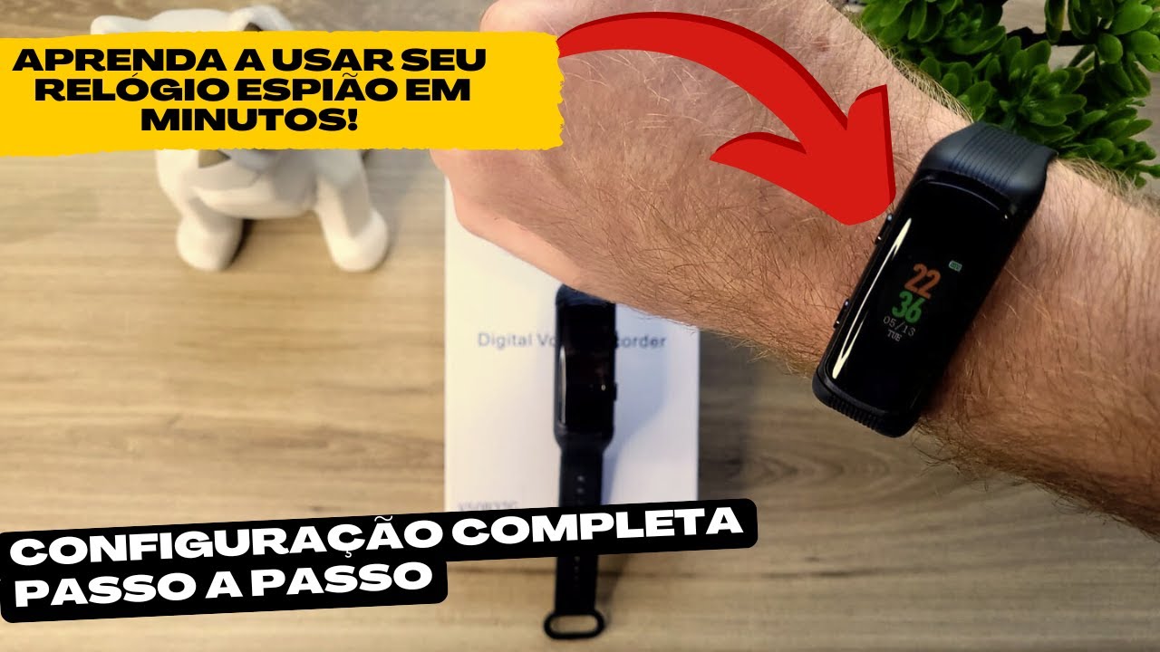 📹 RELÓGIO GRAVADOR ESPIÃO 32GB – Veja Tudo que Ele É Capaz de Fazer!