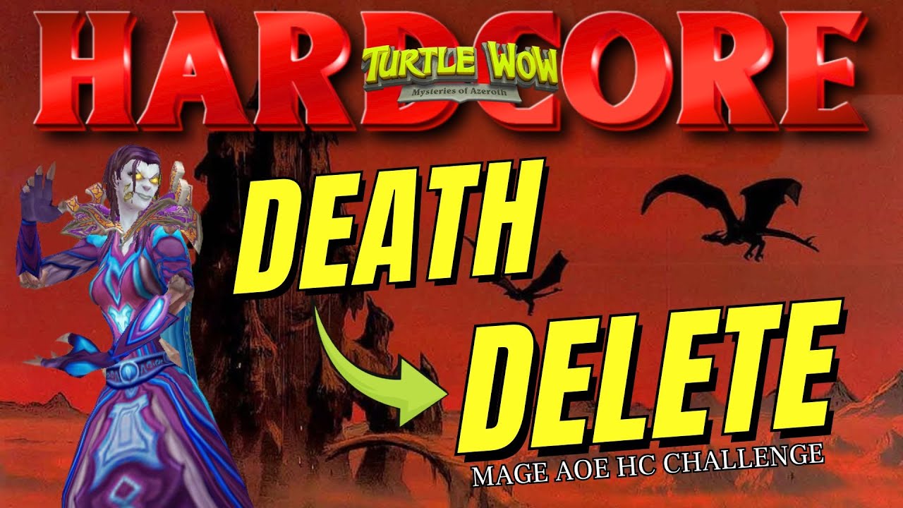 Turtle WoW Hardcore - ONLY AOE to 60 | So it begins.. Pt.9