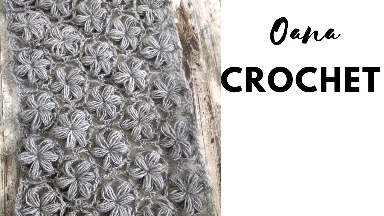 crochet flower stitch
