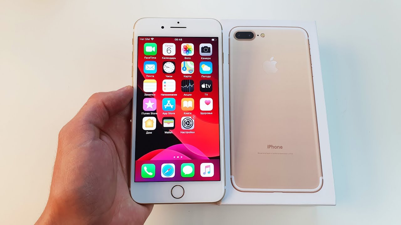 IPHONE 7 PLUS С ALIEXPRESS ЗА 23000 РУБЛЕЙ! ОБЗОР ВОССТАНОВЛЕННОГО АЙФОНА