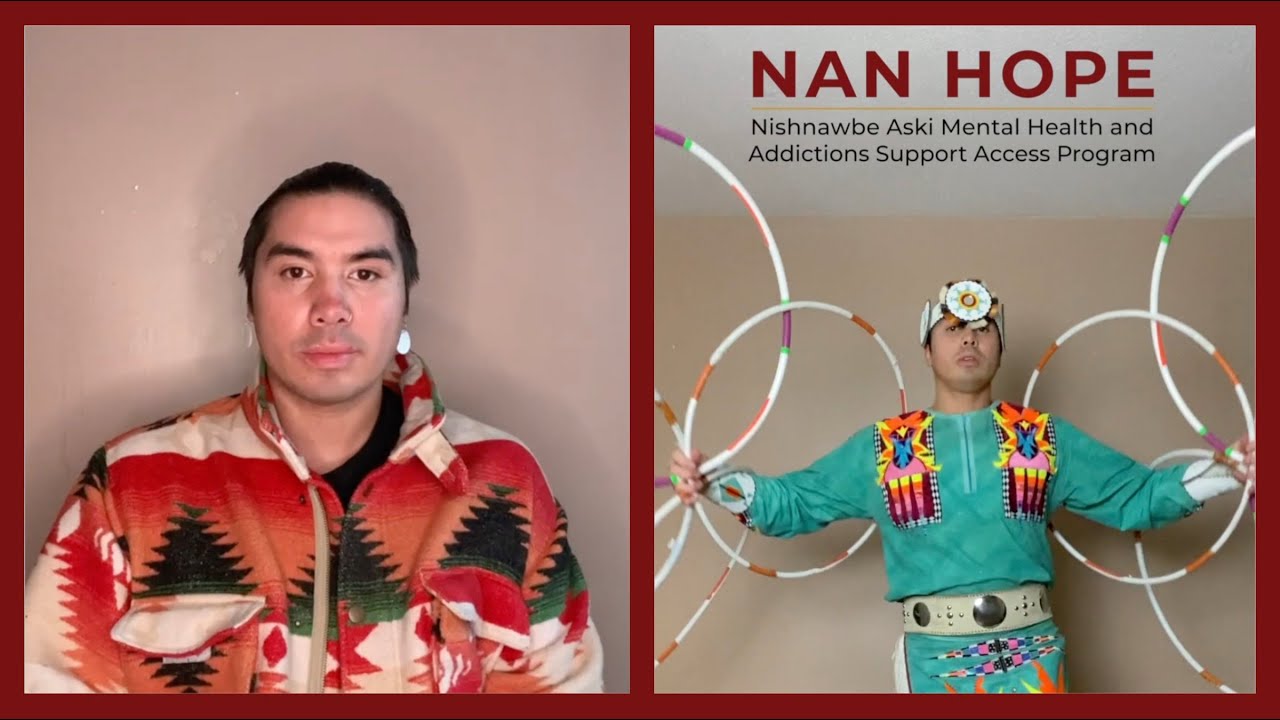 James Jones (Notorious Cree) Message of Hope and Hoop Dance - NAN Hope
