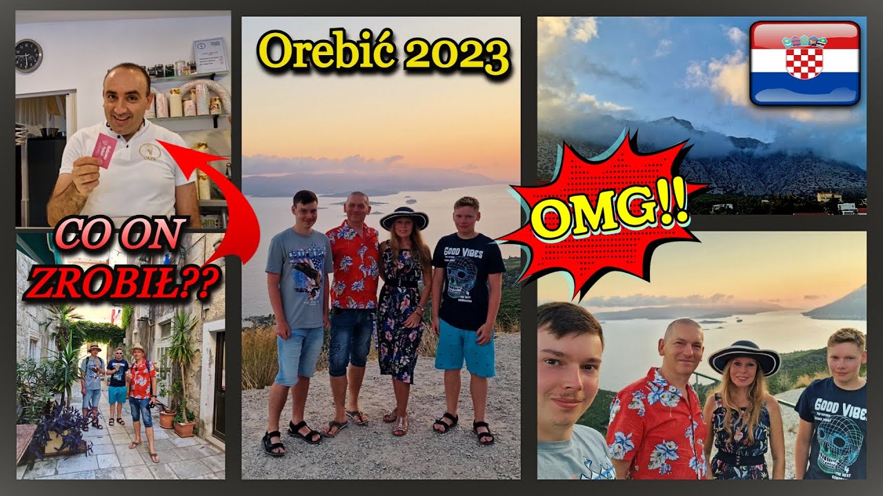 MIEJSCE KTÓRE NAS ZASKOCZYŁO Orebić jak Trogir? CHORWACJA Samochodem Pelješac CroatiaVlog