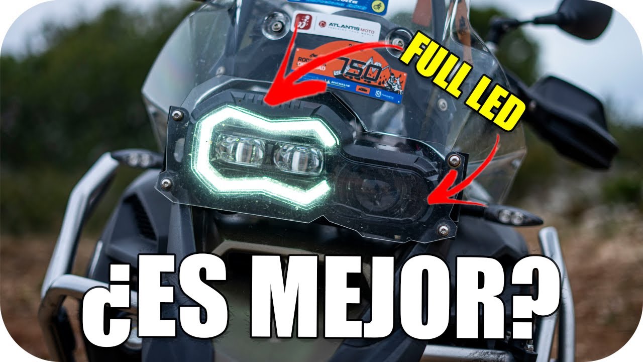 ✅ Lo que NO SABES del NUEVO FARO LED para las BMW F800GS/F800GSAdv