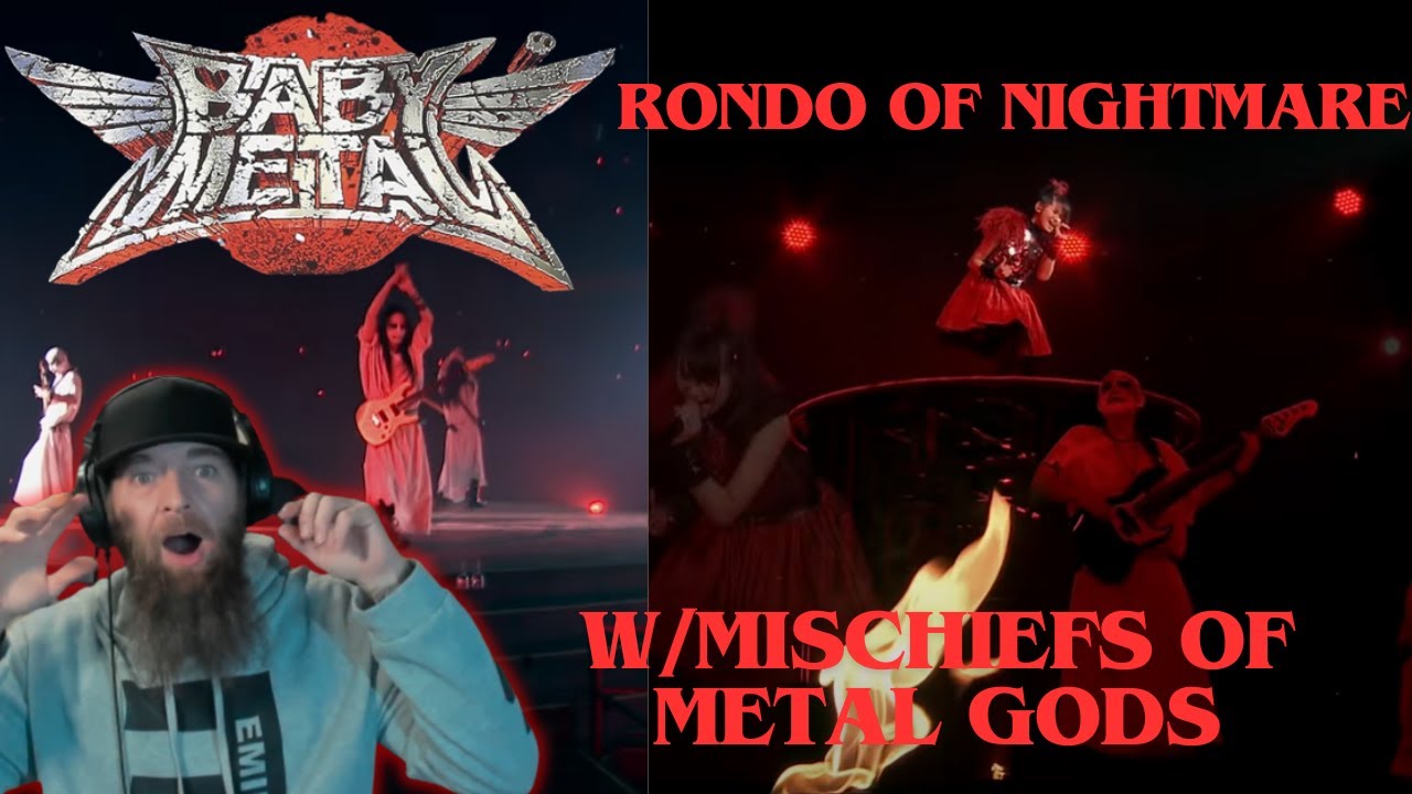 BABYMETAL Rondo of Nightmare w/ Mischiefs of Metal Gods LIVE at Budokan Black Night VIDEO REACTION!