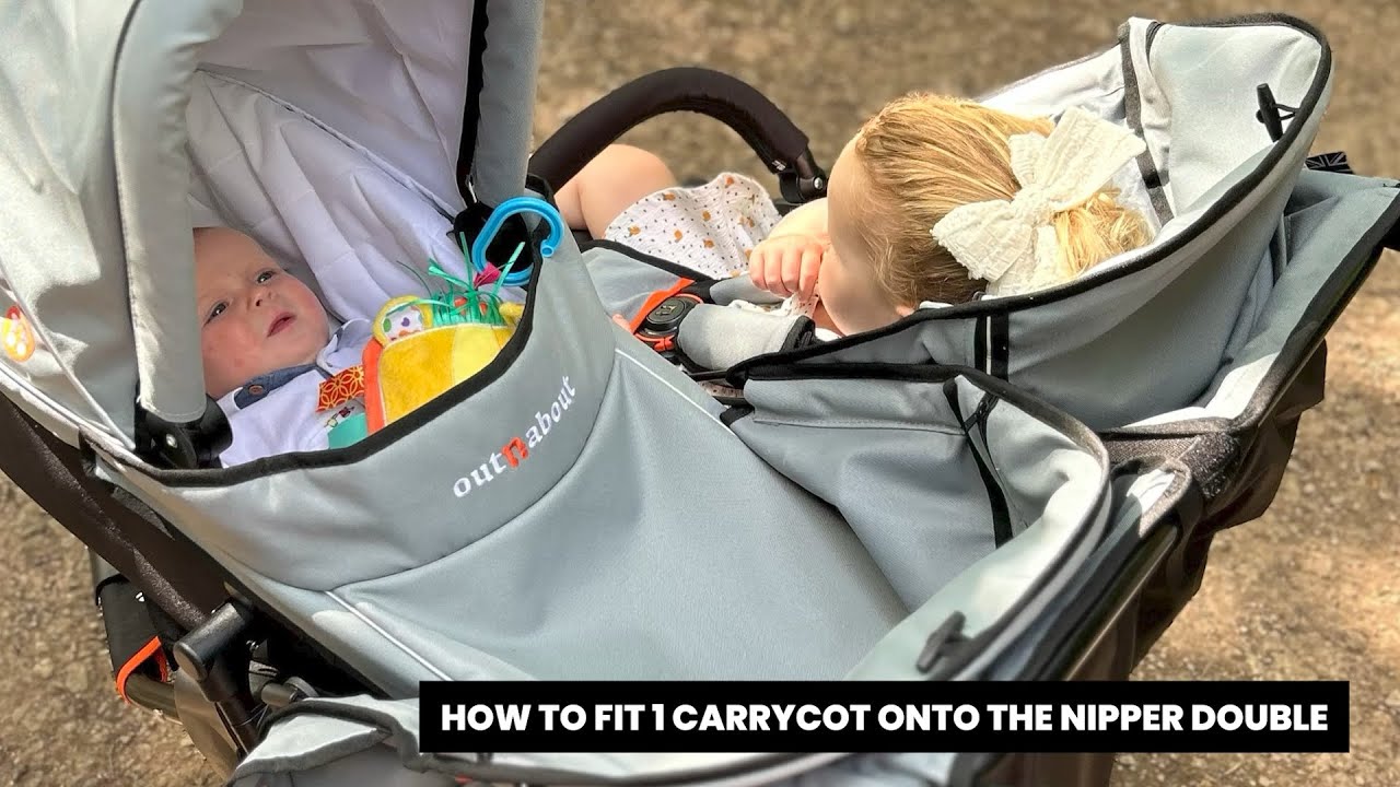 How to Fit 1 Carrycot onto the Nipper Double