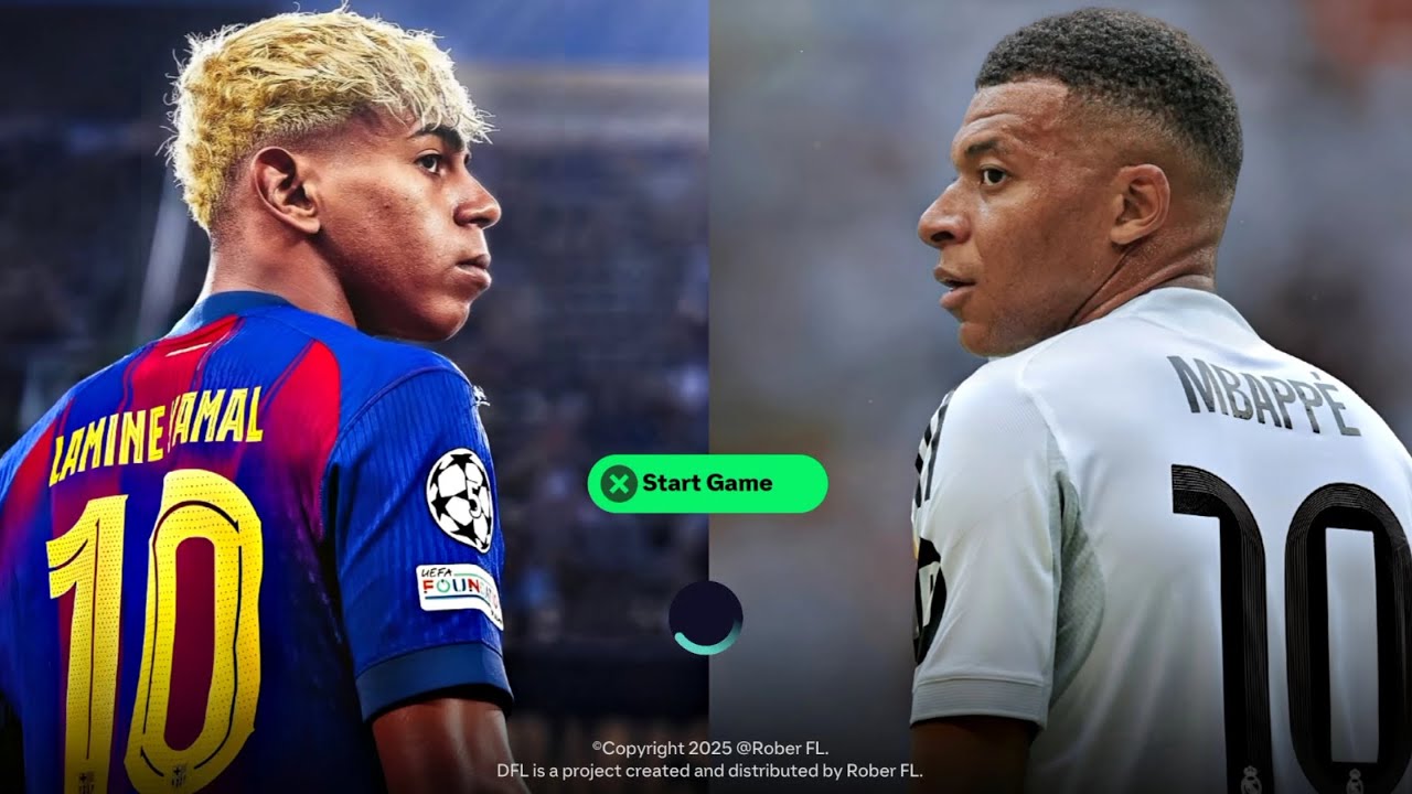 DFL26 V1 BY ROBER FL |  NEW GAMEPLAY|CAREER MODE|TURNAMENT| UPDATE TRANFERS AND KITS AUGUST 2025
