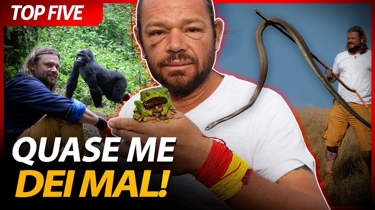 AS CINCO VEZES QUE QUASE MORRI! | RICHARD RASMUSSEN