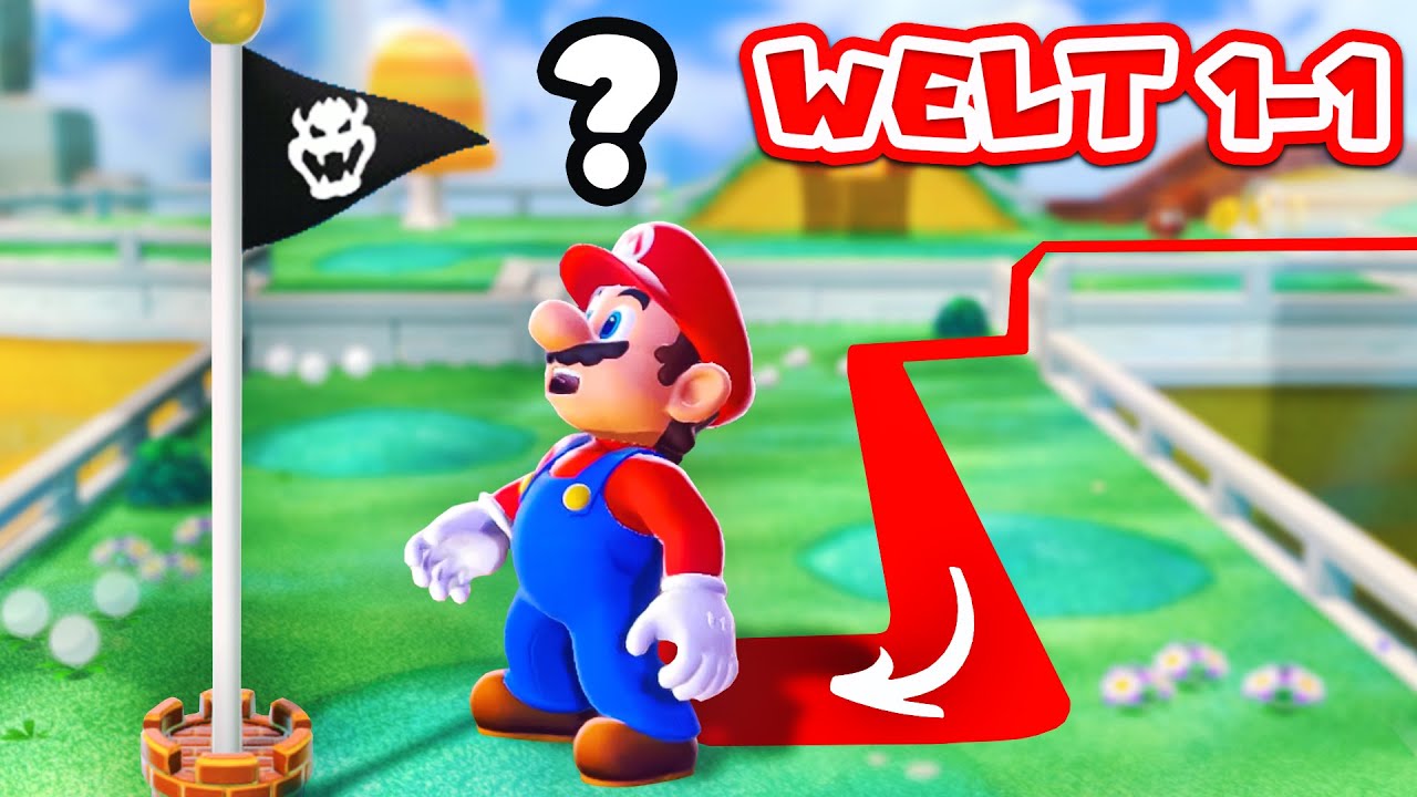 Kann man Mario 3D World RÜCKWÄRTS durchspielen?